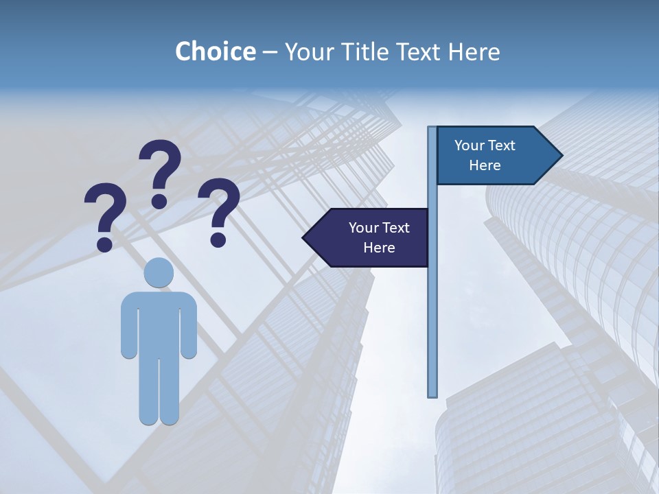 Steel Glass Background PowerPoint Template