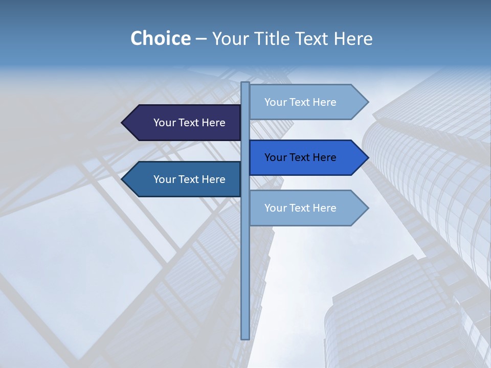 Steel Glass Background PowerPoint Template