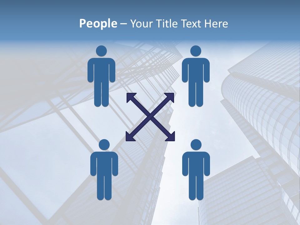 Steel Glass Background PowerPoint Template