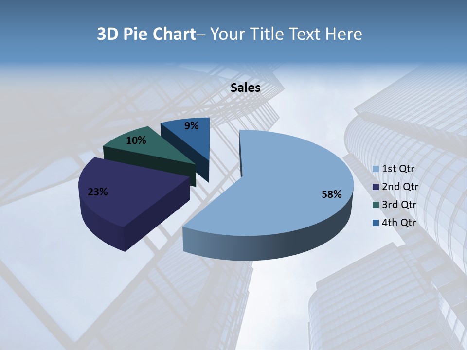 Steel Glass Background PowerPoint Template