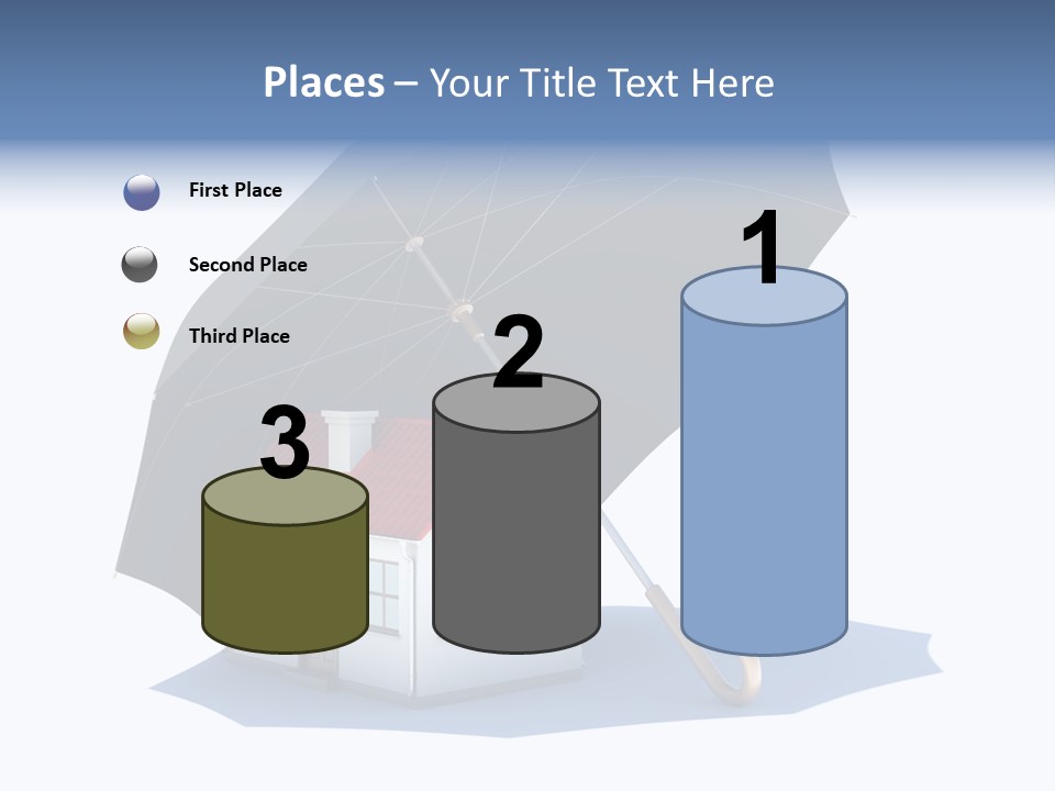 Background House Isolated PowerPoint Template