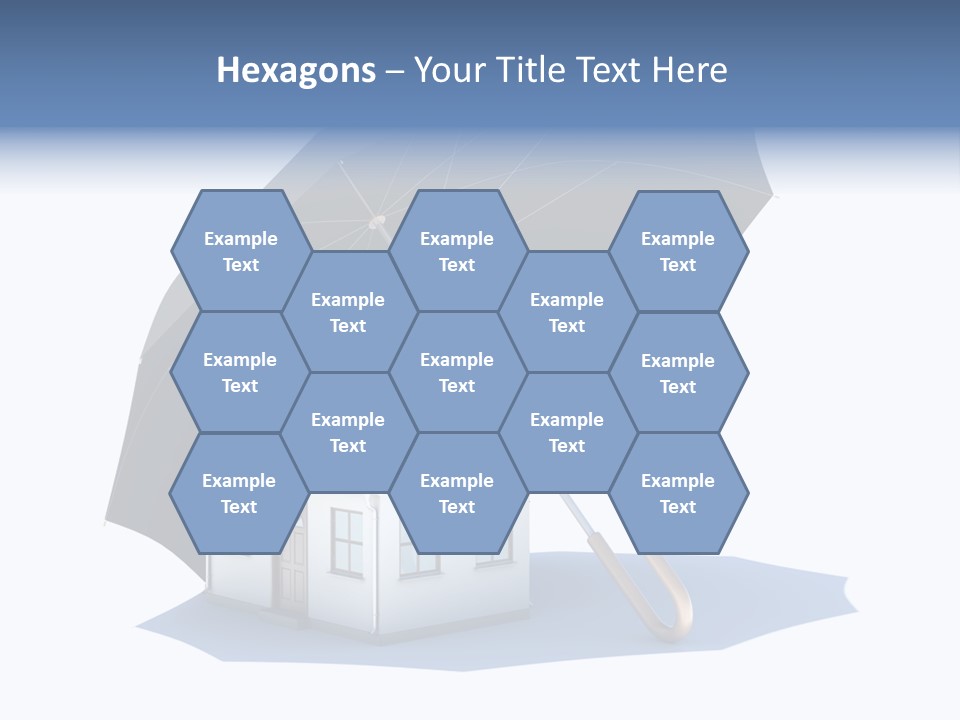 Background House Isolated PowerPoint Template