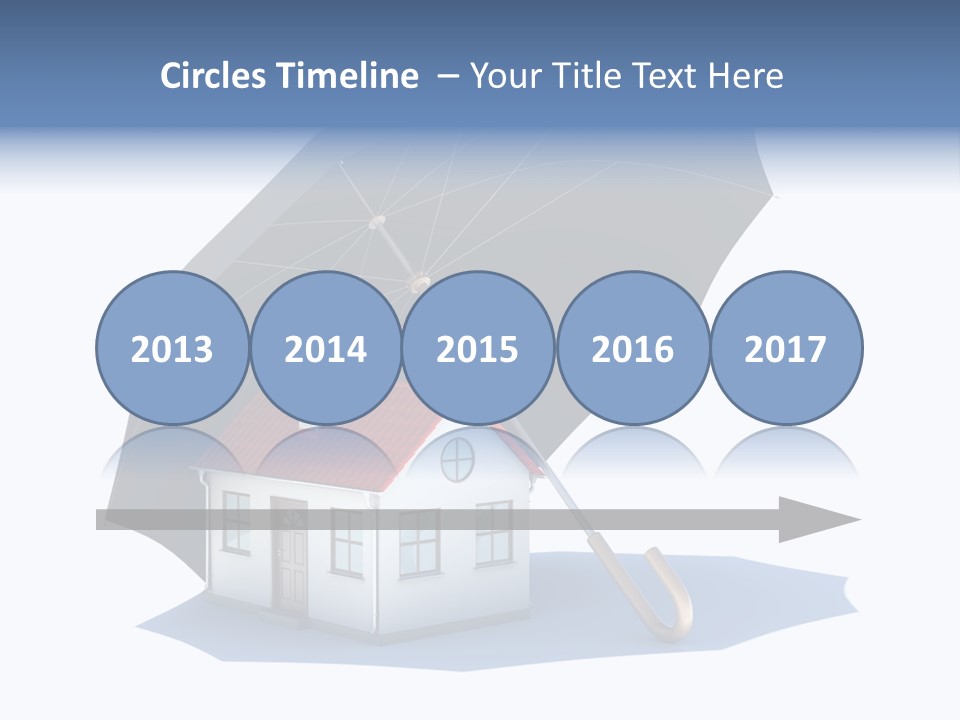 Background House Isolated PowerPoint Template