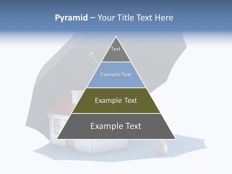 Background House Isolated PowerPoint Template