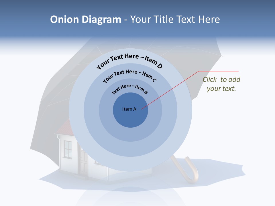 Background House Isolated PowerPoint Template