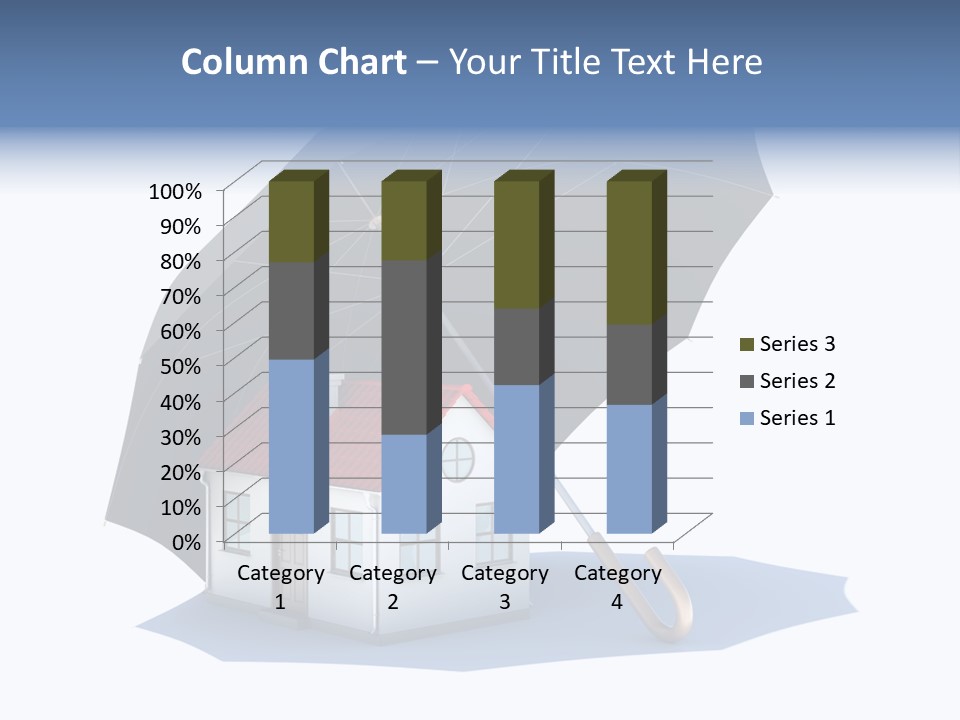 Background House Isolated PowerPoint Template