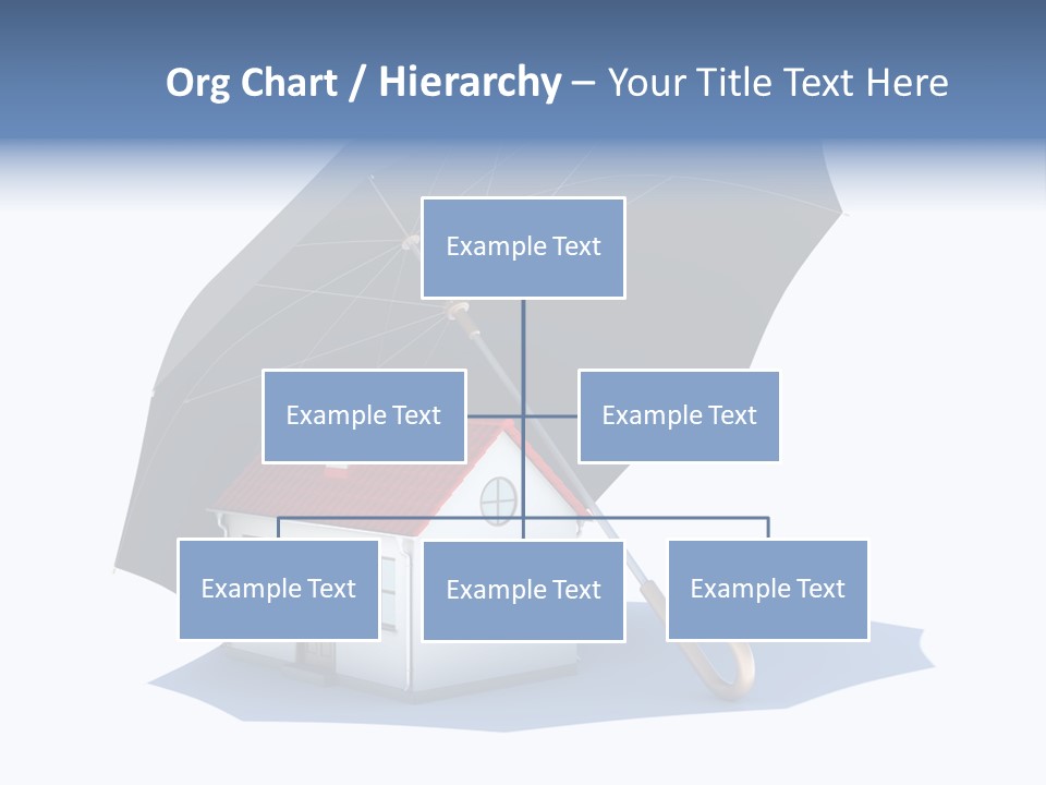 Background House Isolated PowerPoint Template