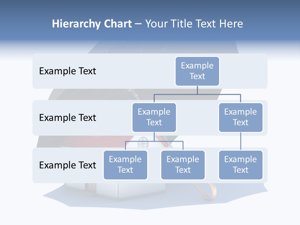 Background House Isolated PowerPoint Template
