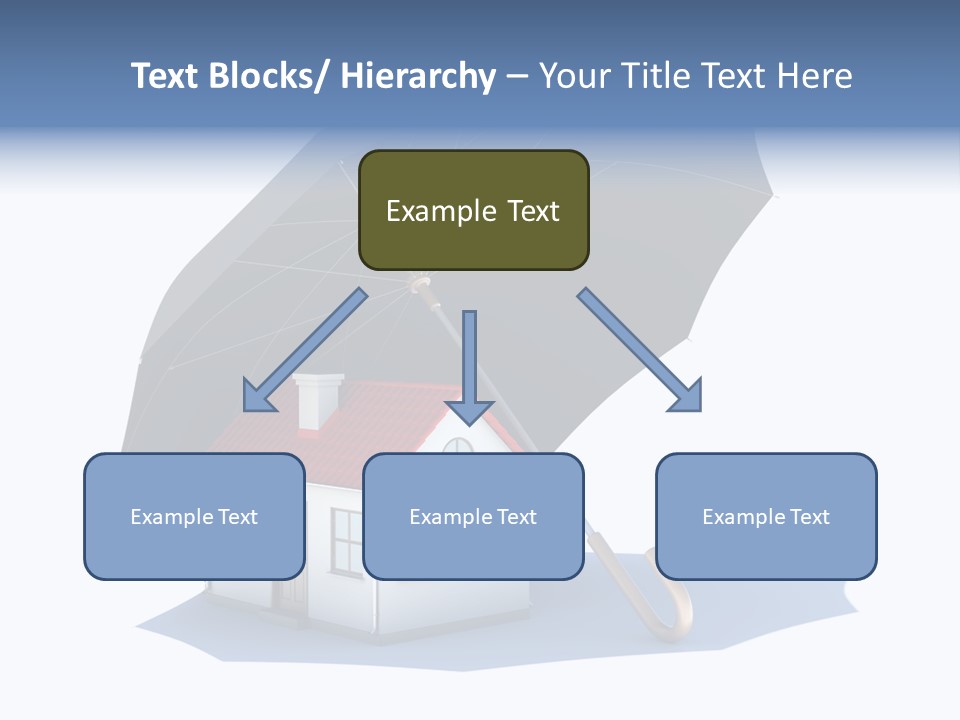 Background House Isolated PowerPoint Template