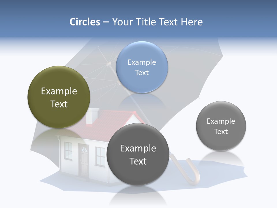 Background House Isolated PowerPoint Template