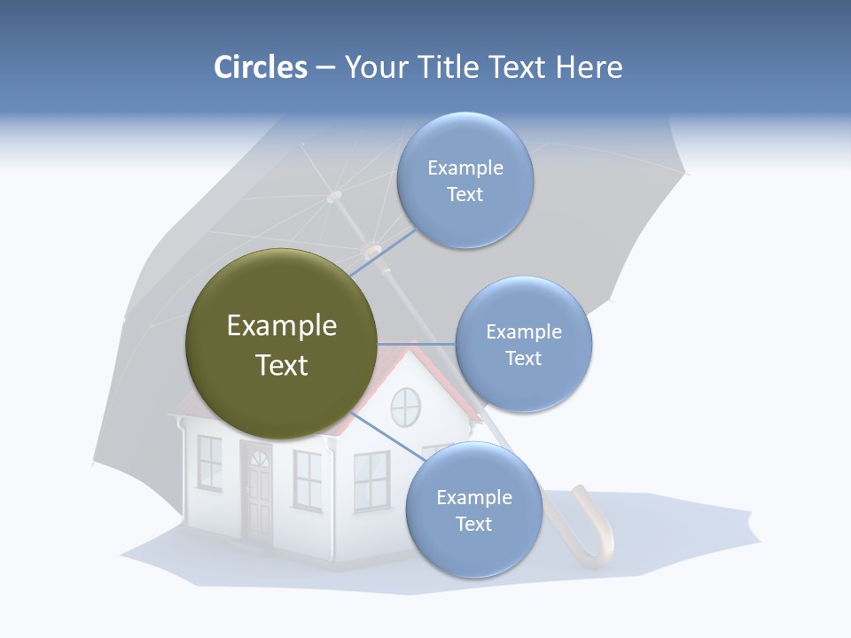Background House Isolated PowerPoint Template