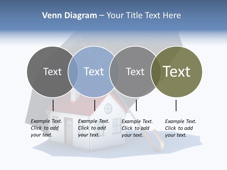 Background House Isolated PowerPoint Template