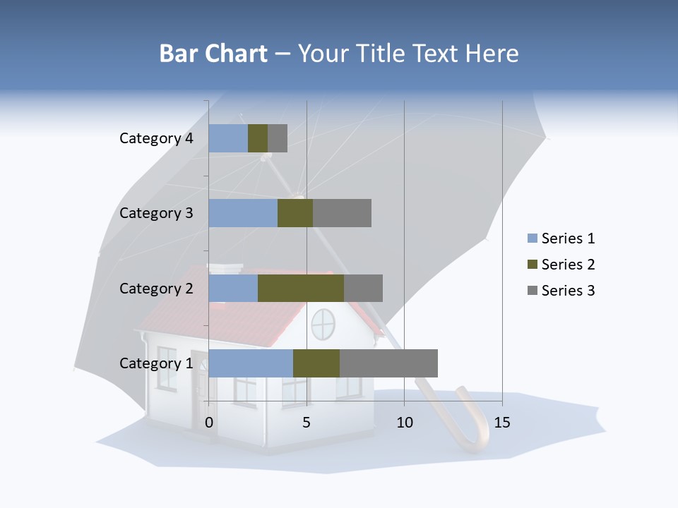 Background House Isolated PowerPoint Template