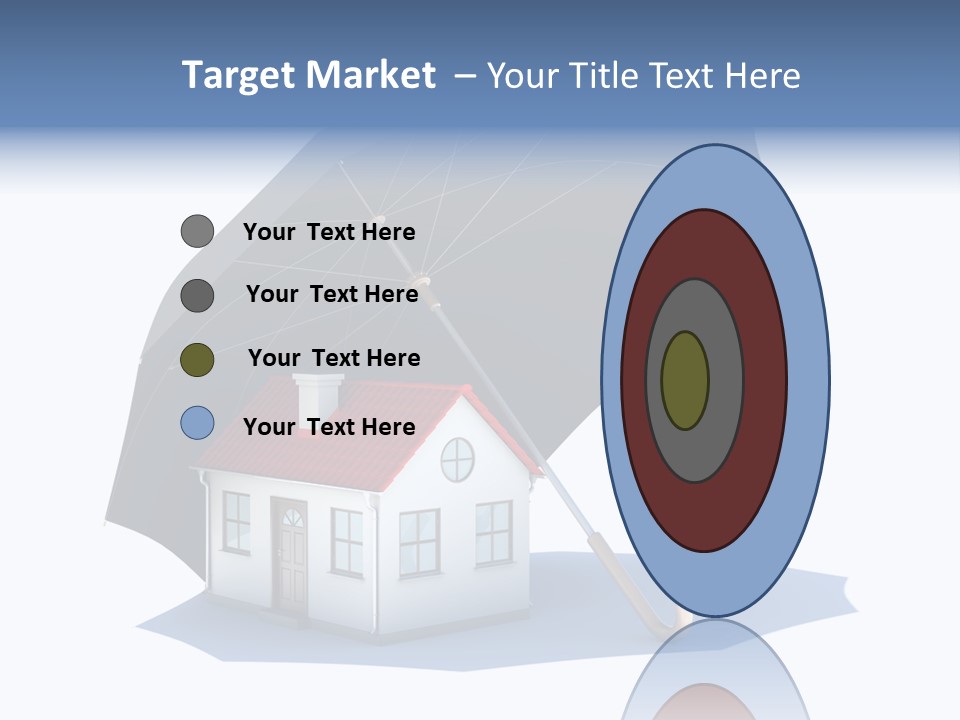 Background House Isolated PowerPoint Template