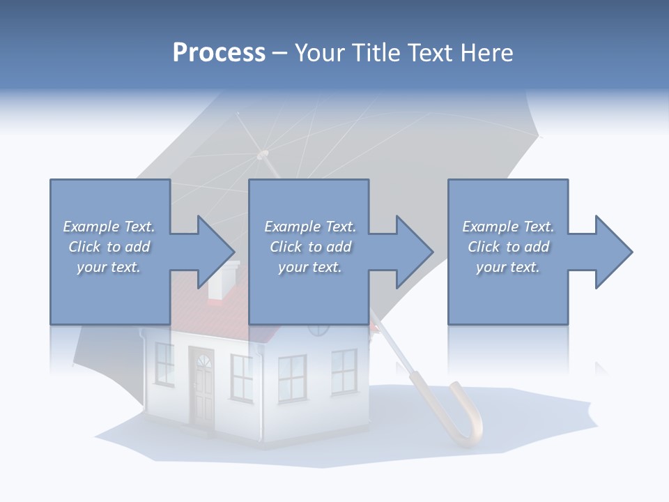 Background House Isolated PowerPoint Template