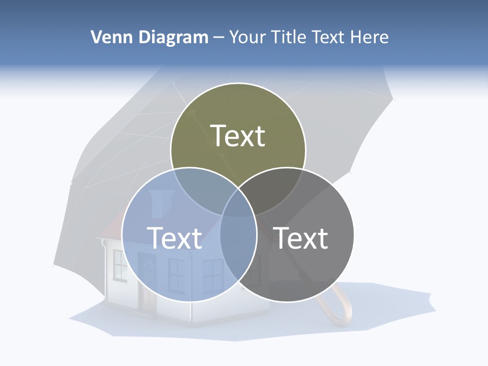 Background House Isolated PowerPoint Template