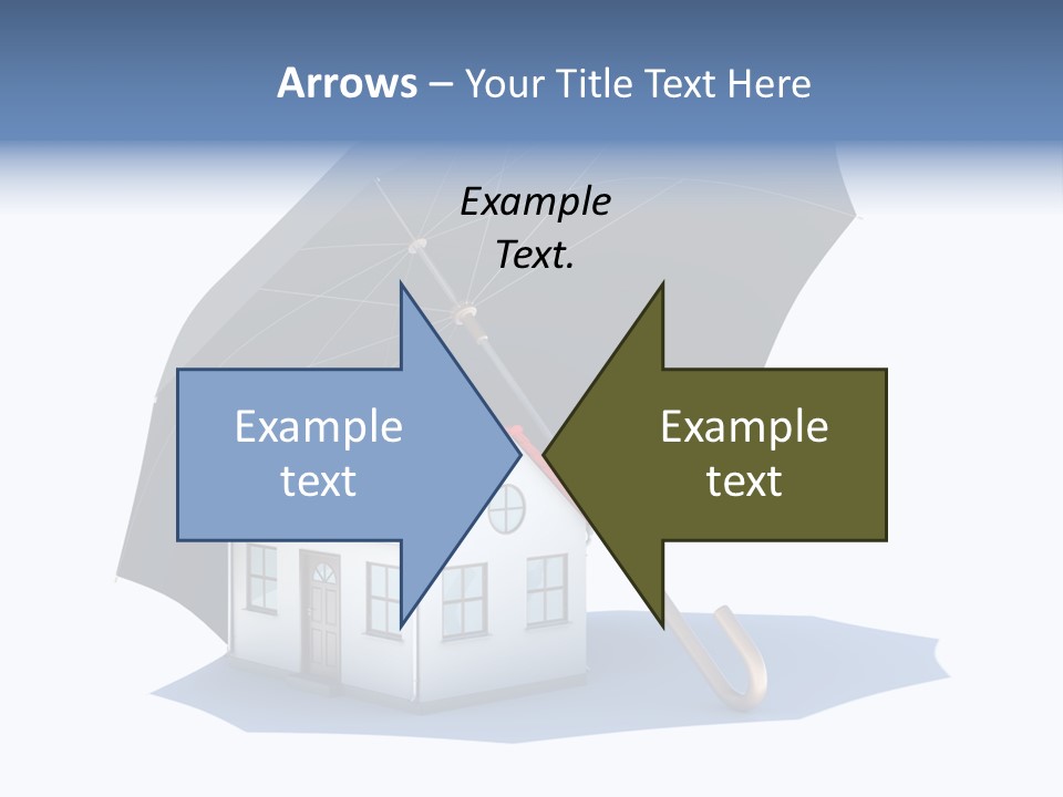 Background House Isolated PowerPoint Template