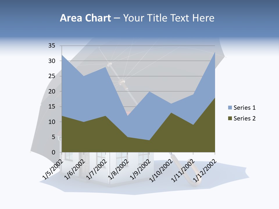 Background House Isolated PowerPoint Template