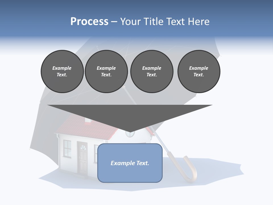 Background House Isolated PowerPoint Template