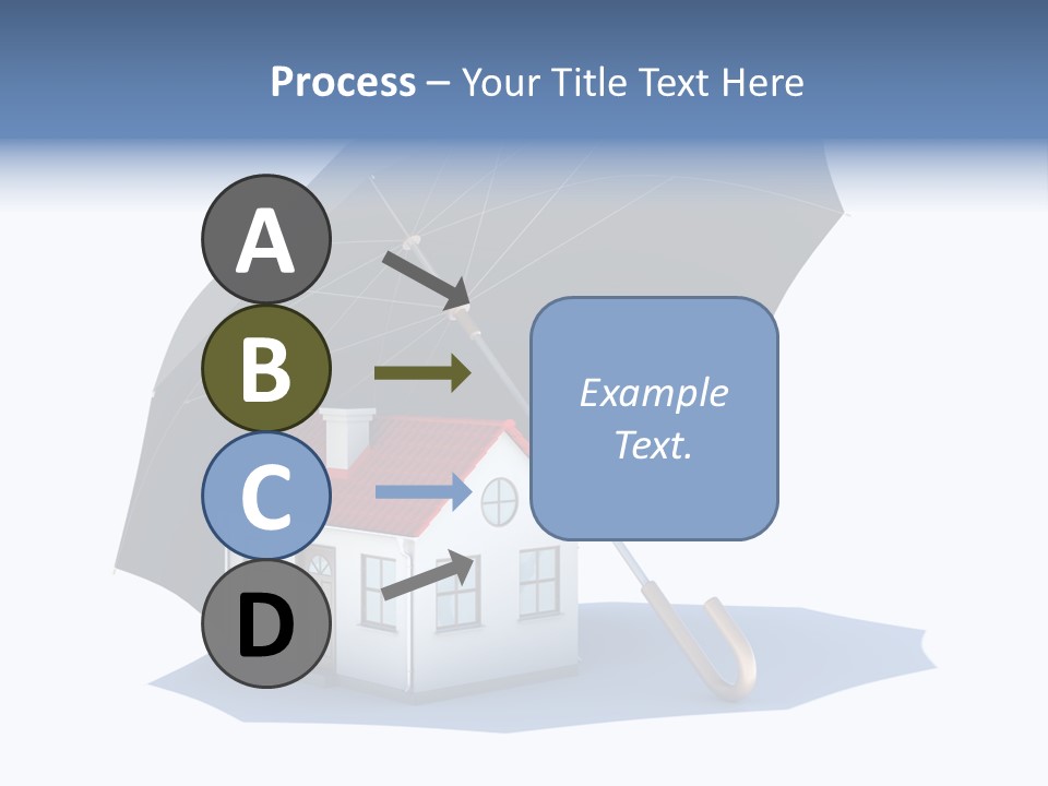 Background House Isolated PowerPoint Template