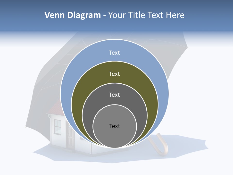 Background House Isolated PowerPoint Template