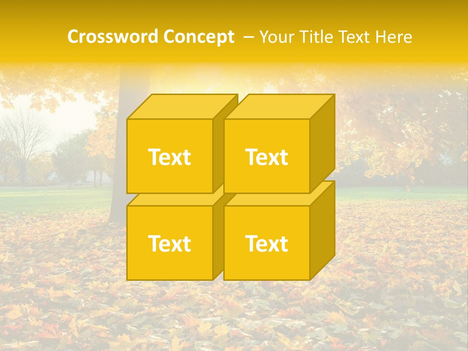 Sun Green Woods PowerPoint Template