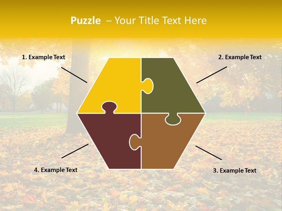 Sun Green Woods PowerPoint Template