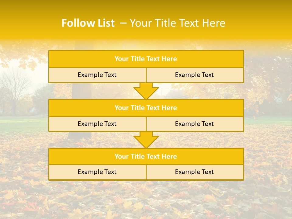 Sun Green Woods PowerPoint Template