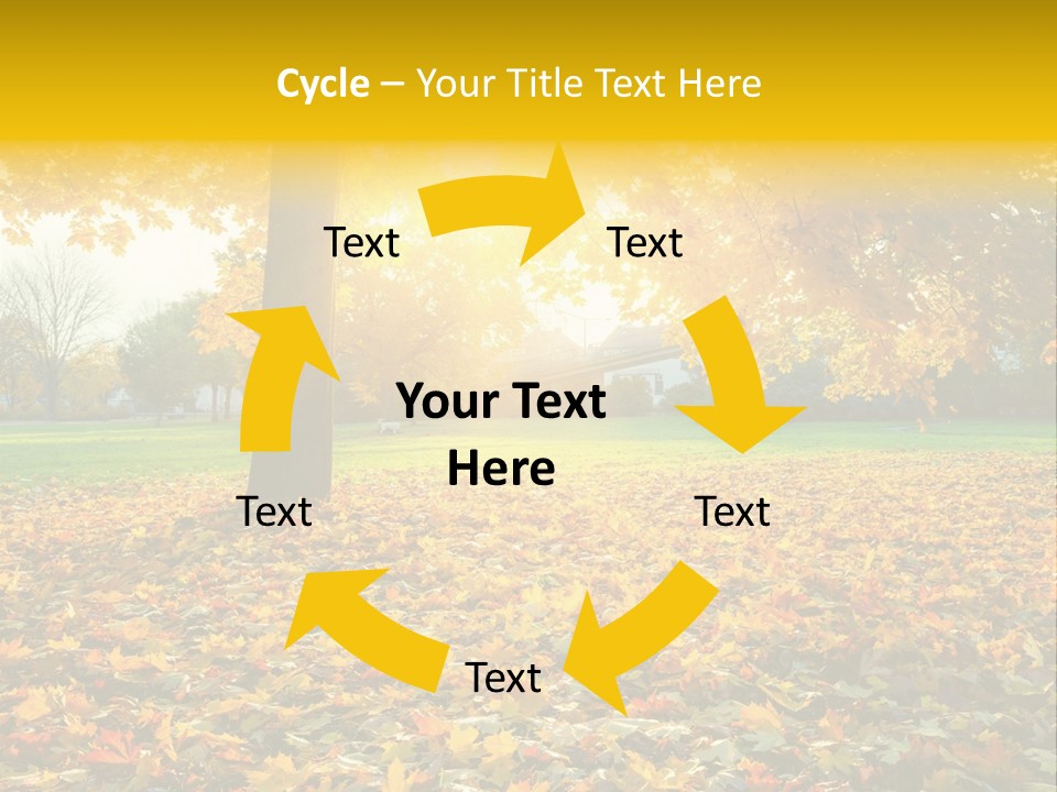 Sun Green Woods PowerPoint Template