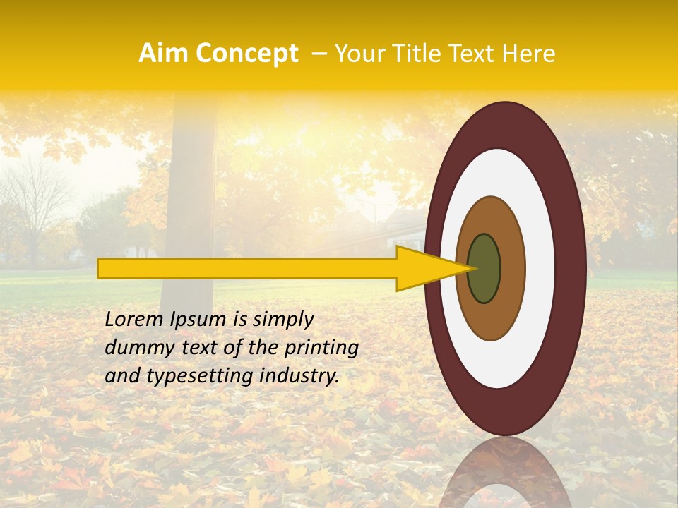 Sun Green Woods PowerPoint Template