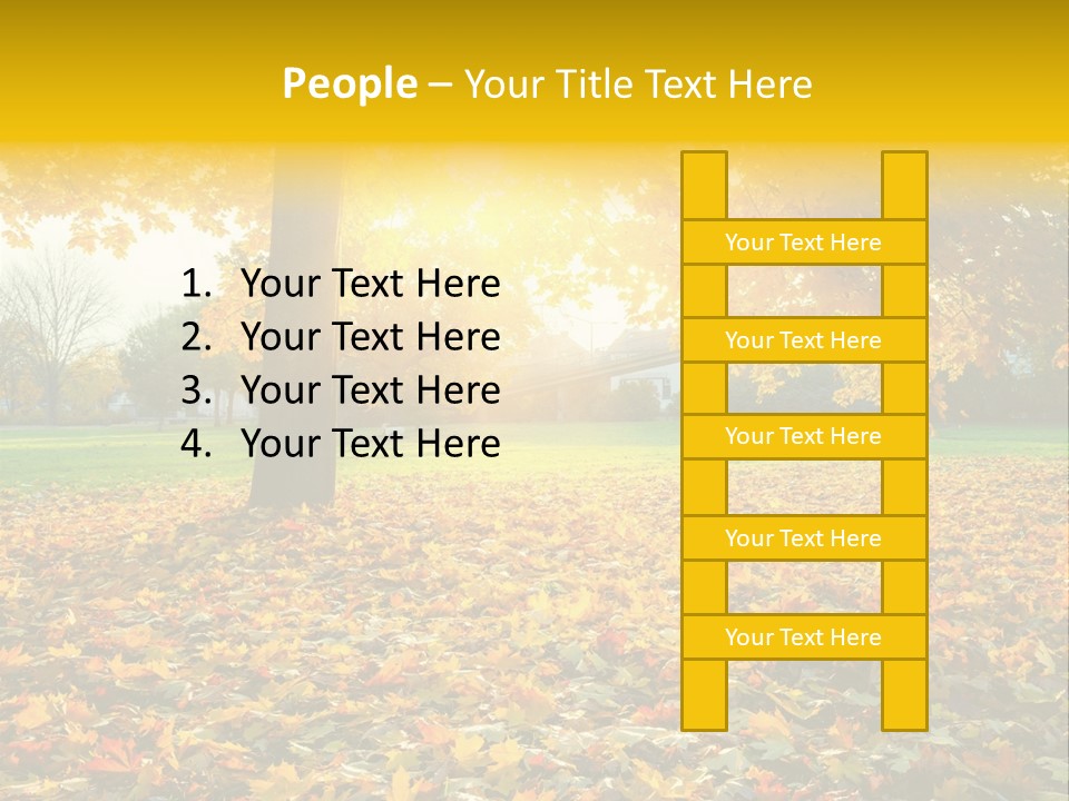 Sun Green Woods PowerPoint Template