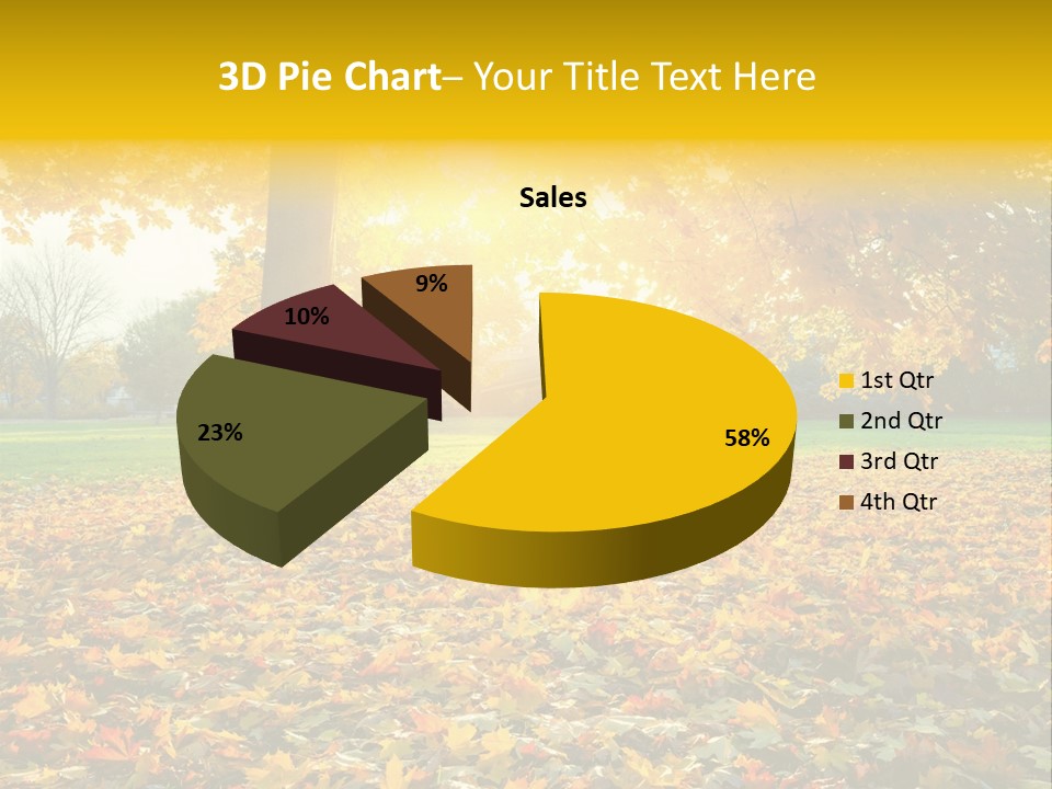 Sun Green Woods PowerPoint Template