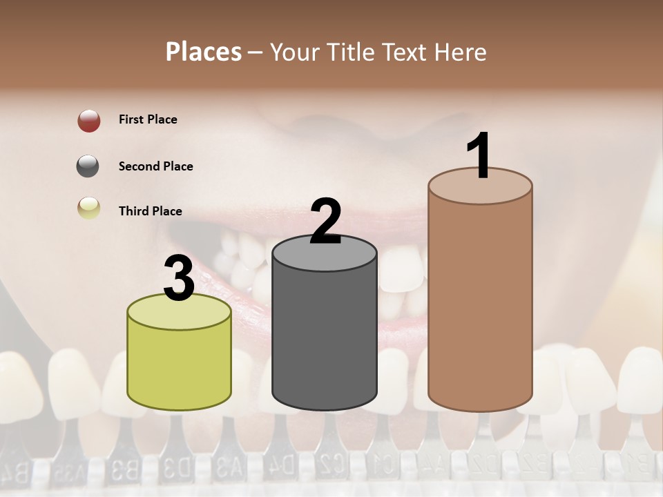 Female Variation Dentist PowerPoint Template