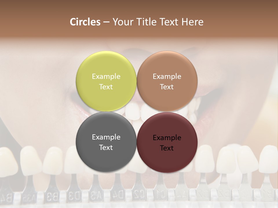 Female Variation Dentist PowerPoint Template