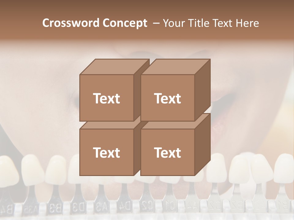 Female Variation Dentist PowerPoint Template