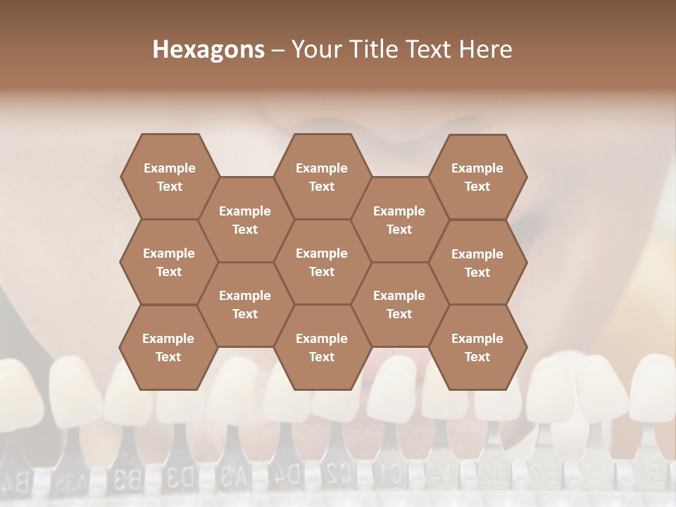 Female Variation Dentist PowerPoint Template