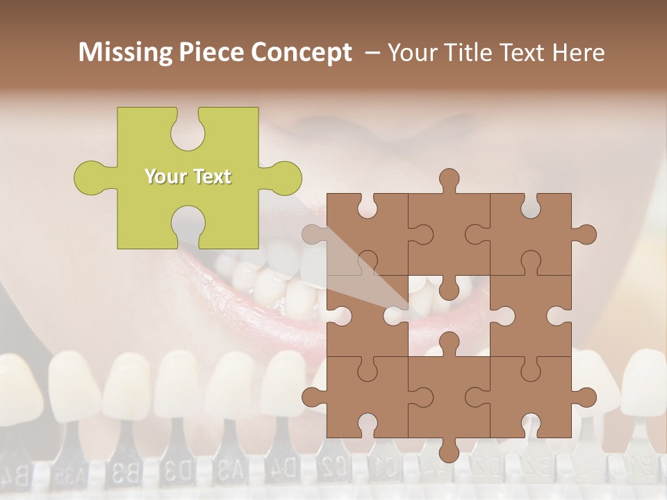 Female Variation Dentist PowerPoint Template