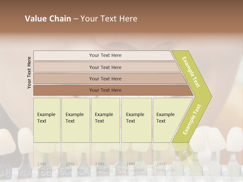 Female Variation Dentist PowerPoint Template
