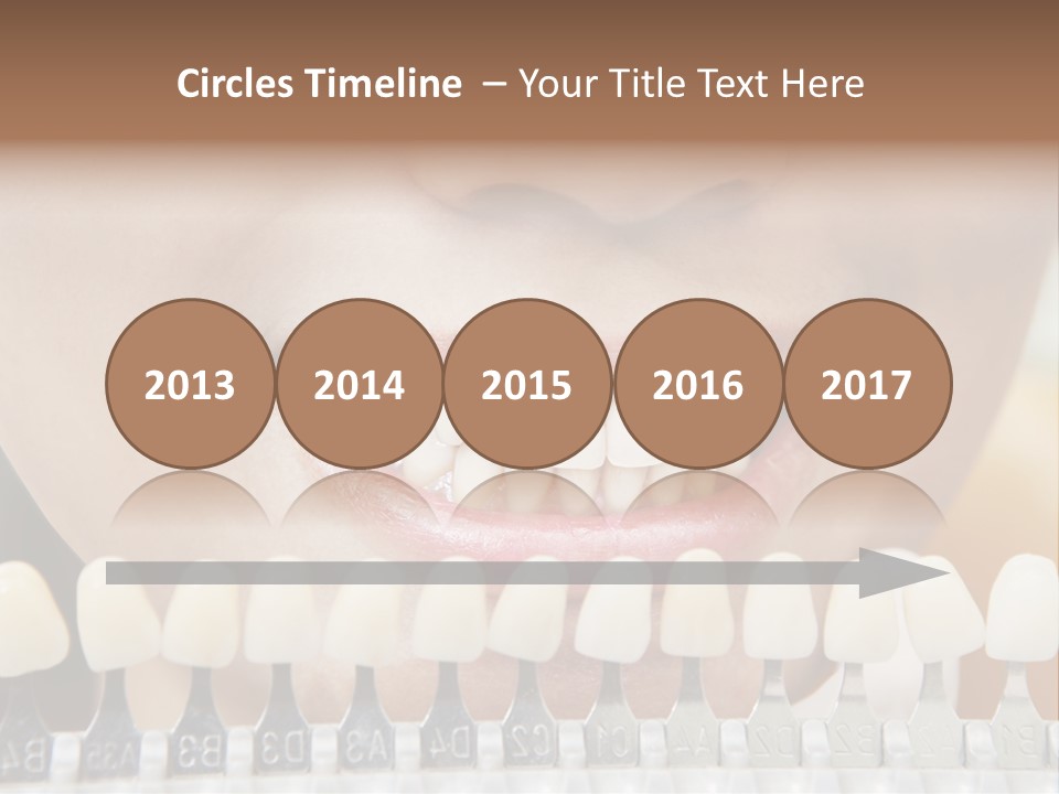 Female Variation Dentist PowerPoint Template