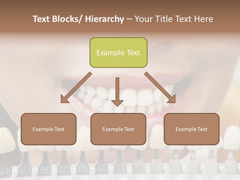 Female Variation Dentist PowerPoint Template