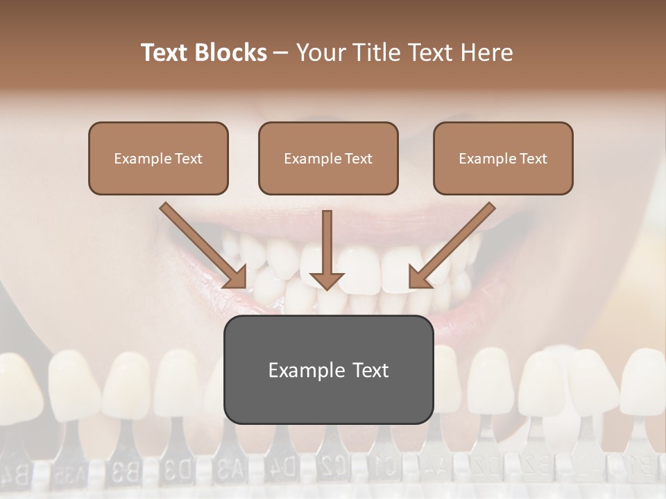 Female Variation Dentist PowerPoint Template