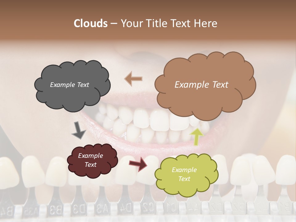 Female Variation Dentist PowerPoint Template