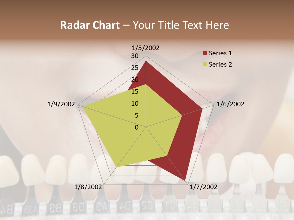 Female Variation Dentist PowerPoint Template