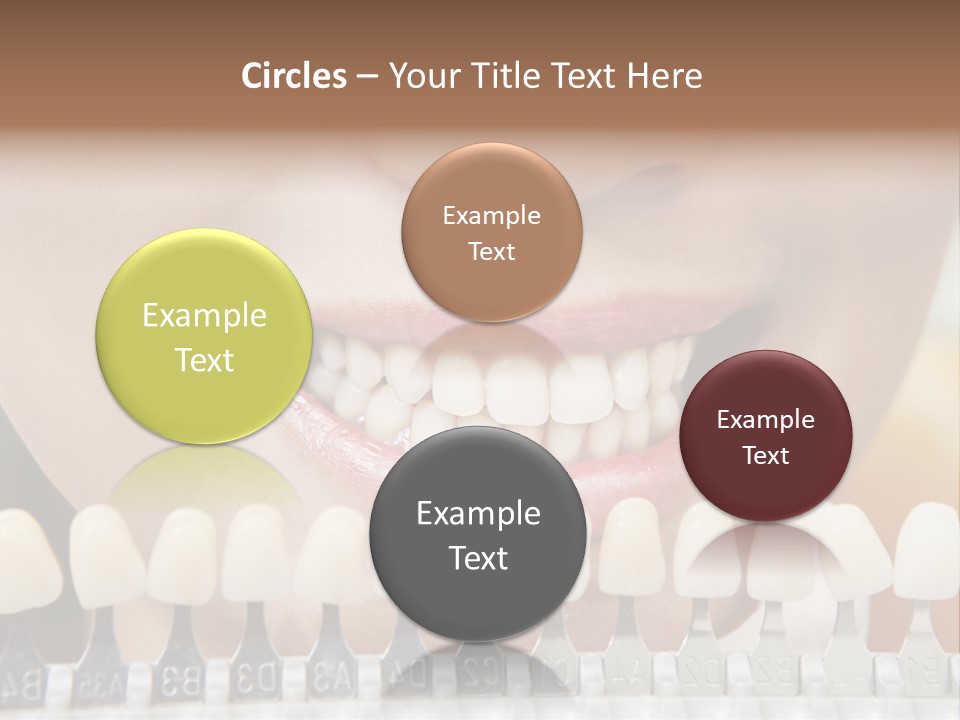 Female Variation Dentist PowerPoint Template