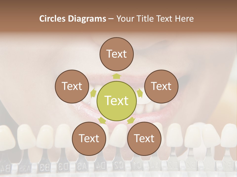 Female Variation Dentist PowerPoint Template