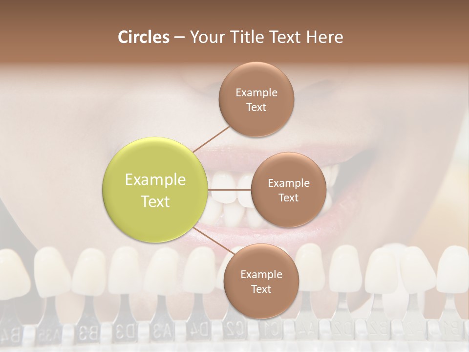 Female Variation Dentist PowerPoint Template