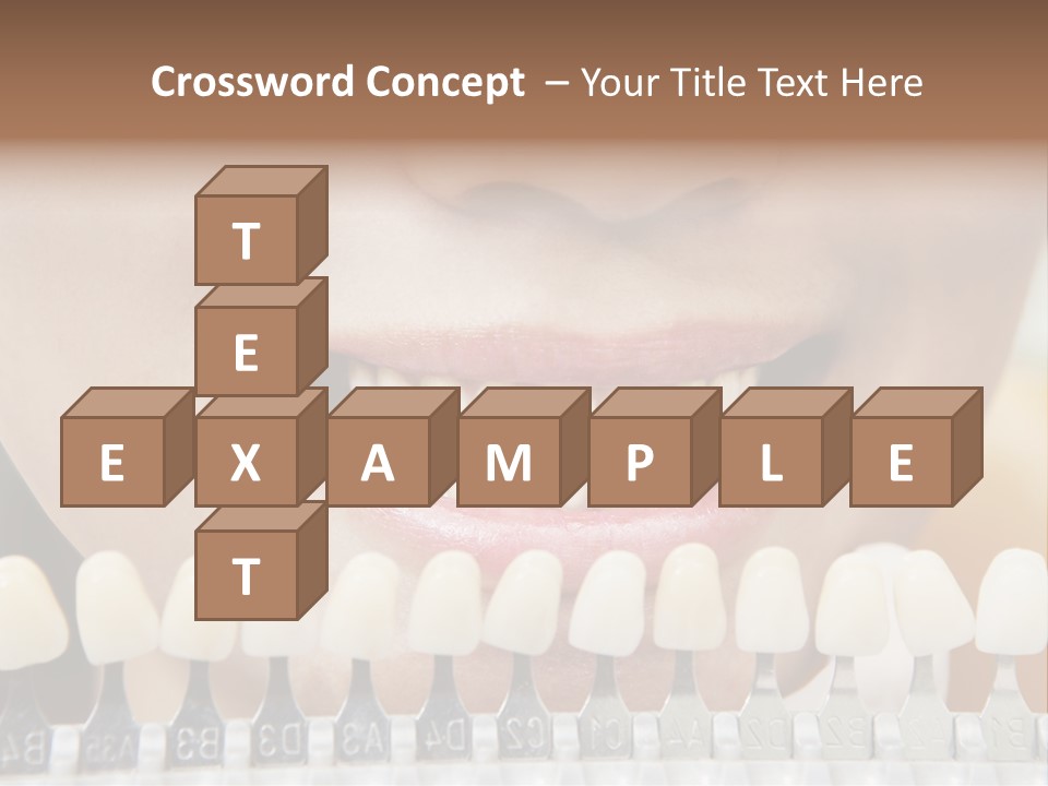 Female Variation Dentist PowerPoint Template