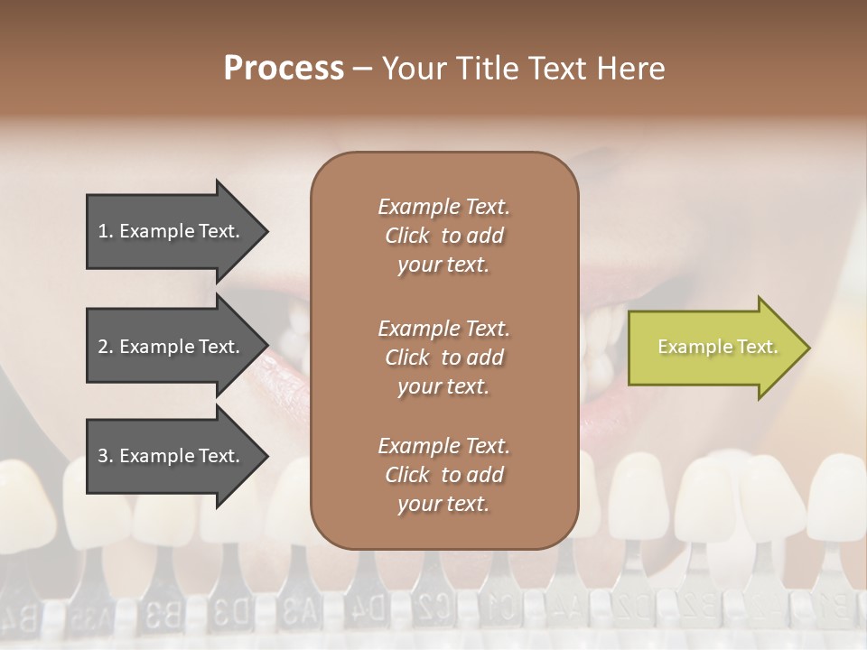 Female Variation Dentist PowerPoint Template