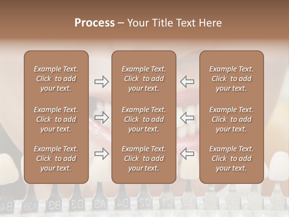 Female Variation Dentist PowerPoint Template
