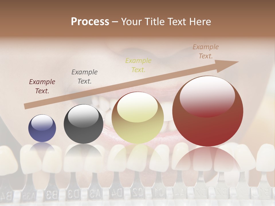 Female Variation Dentist PowerPoint Template